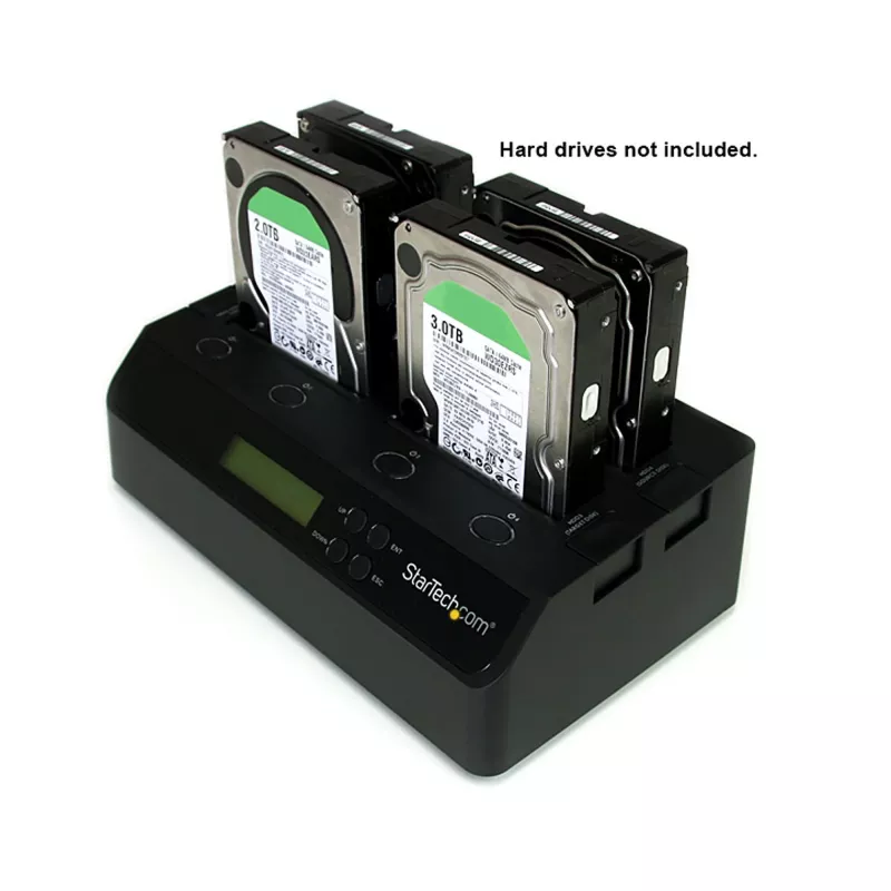 StarTech.com 4 Bay USB 3.0 eSATA σε SATA Standalone 1:3 HDD Θήκη αντιγραφής σκληρών δίσκων