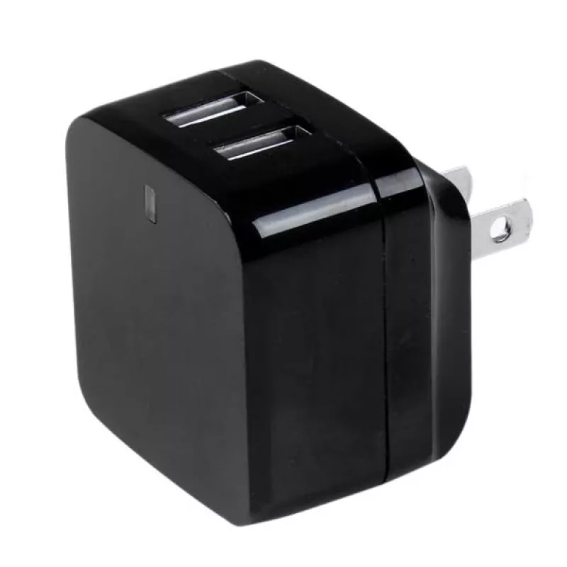 StarTech.com Φορτιστής τοίχου USB διπλής θύρας – διεθνή ταξίδια – 17W/3,4A – μαύρο