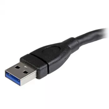StarTech.com Καλώδιο επέκτασης USB 3.0 A σε A – 6 ίντσες, μαύρο, 0,152 m, USB A, USB A, USB 3.2 Gen 1 (3.1 Gen 1), 5 Gbit/s, Μαύρο