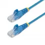 StarTech.com καλώδιο CAT6 1 m – λεπτό – βύσματα RJ45 Snagless – μπλε