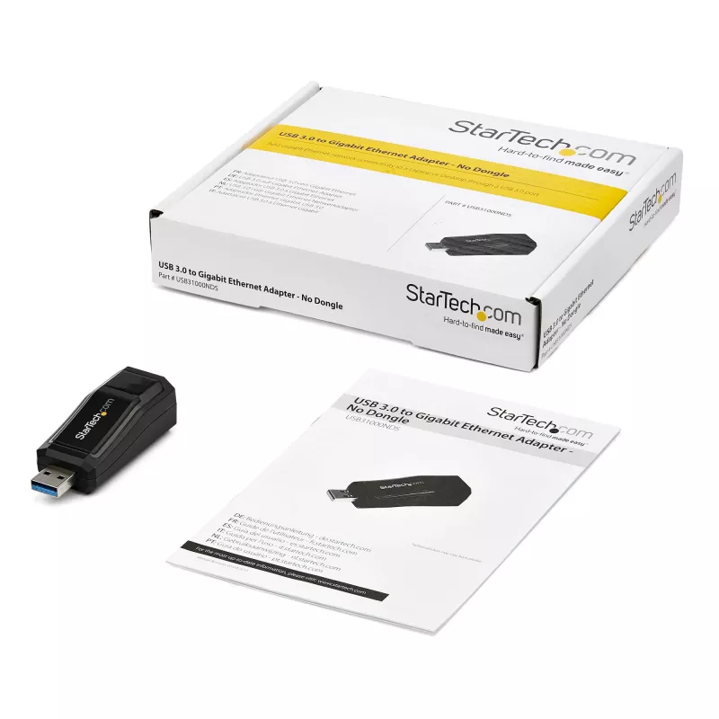 StarTech.com προσαρμογέας δικτύου USB 3.0 σε Gigabit Ethernet NIC – 10/100/1000 Mbit/s