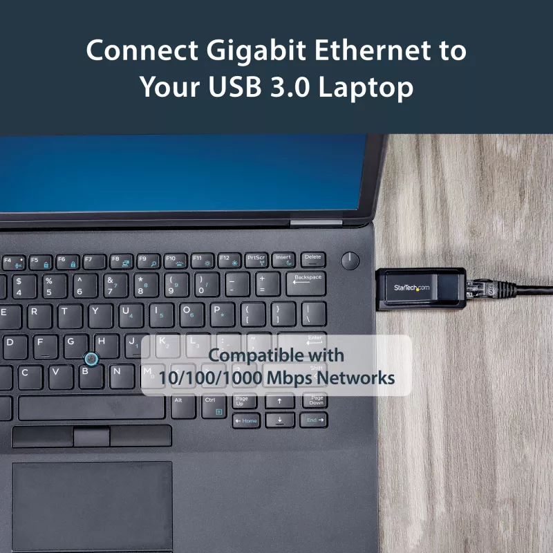 StarTech.com προσαρμογέας δικτύου USB 3.0 σε Gigabit Ethernet NIC – 10/100/1000 Mbit/s
