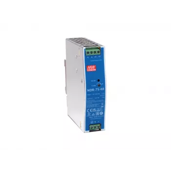 LevelOne 48V DC βιομηχανικό τροφοδοτικό, 75W, ράγα DIN, -20 ~ +70 ℃