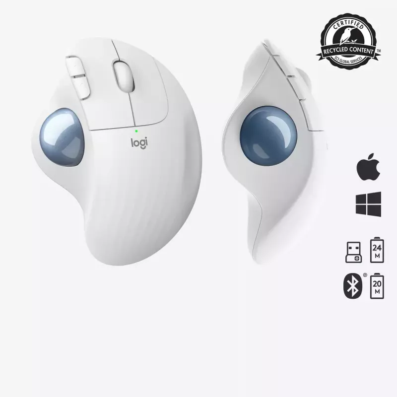 Ποντίκι Logitech ERGO M575 Wireless Trackball RF Wireless + Bluetooth