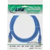 InLine Καλώδιο Patch F/UTP Cat.5e μπλε 1m