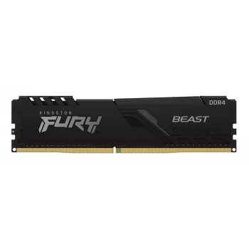 Kingston Technology FURY Beast 16GB 3200MT/s DDR4 CL16 DIMM Μαύρο