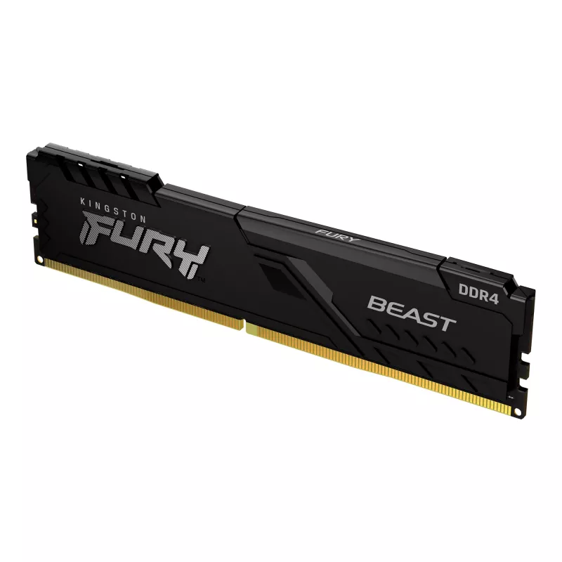 Kingston Technology FURY Beast 16GB 3200MT/s DDR4 CL16 DIMM Μαύρο