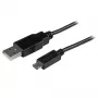 StarTech.com Κοντό καλώδιο Micro-USB - M/M – 15 cm (6 ίντσες), 0,15 m, USB A, Micro-USB B, USB 2.0, αρσενικό/αρσενικό, Μαύρο