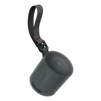 Sony SRS-XB100 - Ασύρματο φορητό ηχείο Bluetooth, Ανθεκτικό IP67 Αδιάβροχο & Ανθεκτικό στη σκόνη, 16 ώρες μπαταρία, Φιλικό προς το περιβάλλον, Για εξωτερικούς χώρους και ταξίδια σε Μαύρο