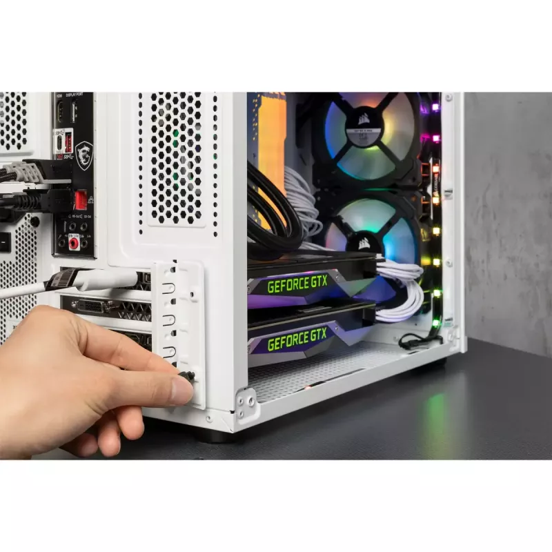 Corsair Crystal 280X Micro ATX Λευκό Κουτί PC