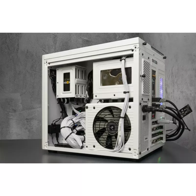 Corsair Crystal 280X Micro ATX Λευκό Κουτί PC