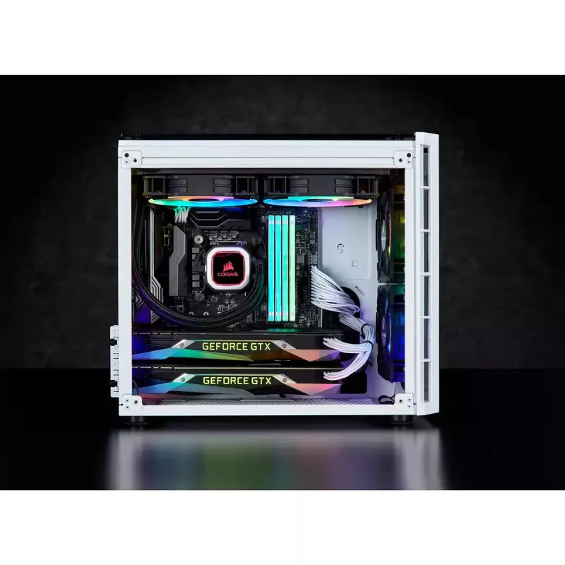 Corsair Crystal 280X Micro ATX Λευκό Κουτί PC
