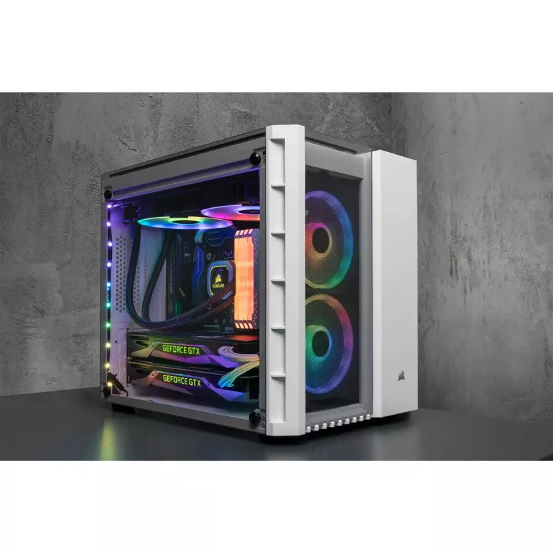 Corsair Crystal 280X Micro ATX Λευκό Κουτί PC