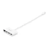 StarTech.com Hub USB-C 3 θυρών με Gigabit Ethernet – USB-C σε 3x USB-A – Hub USB 3.0 – Λευκό