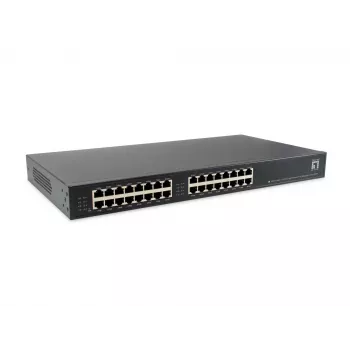 LevelOne POH-1620 Hub PoE Midspan υψηλής ισχύος 16 θυρών, 400 W