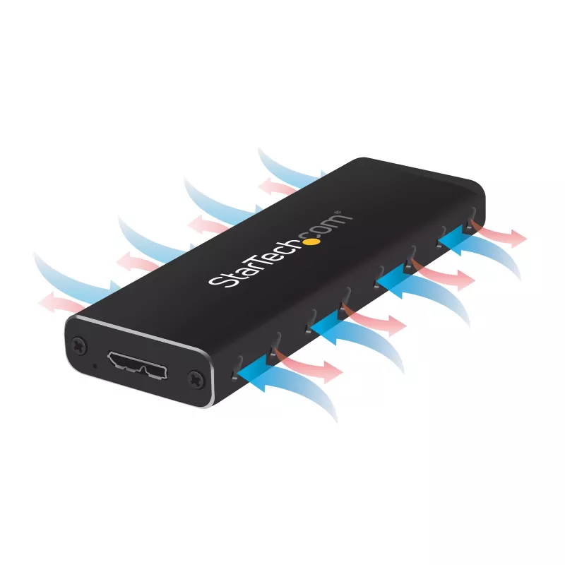 StarTech.com Θήκη SSD M.2 για SSD M.2 SATA – USB 3.0 (5 Gbit/s) με UASP