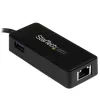 StarTech.com Προσαρμογέας USB-C σε Gigabit δικτύου με επιπλέον θύρα USB 3.0