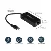 StarTech.com Προσαρμογέας USB-C σε Gigabit δικτύου με επιπλέον θύρα USB 3.0