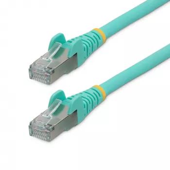 StarTech.com Καλώδιο Ethernet CAT6a 2m - Aqua - LSZH - 10GbE 500MHz 100W PoE++ RJ-45 χωρίς προεξοχές με ανακούφιση καταπόνησης S/FTP Καλώδιο δικτύου patch