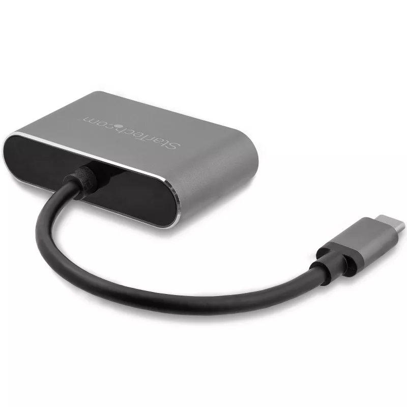 StarTech.com Προσαρμογέας USB-C σε VGA και HDMI - 2-in-1 - 4K 30Hz - Space Grey