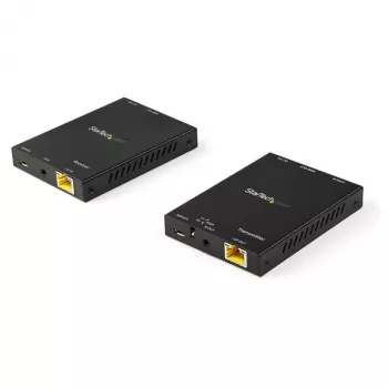 StarTech.com Κιτ επέκτασης HDMI over CAT6 - 4K 60Hz, 3840 x 2160 pixel, Πομπός & Δέκτης AV, 50 m, Ενσύρματο, Μαύρο, HDCP