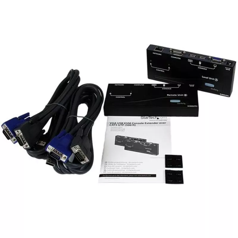 StarTech.com Επεκτατής κονσόλας KVM USB VGA μέσω CAT5 UTP (500 ft)