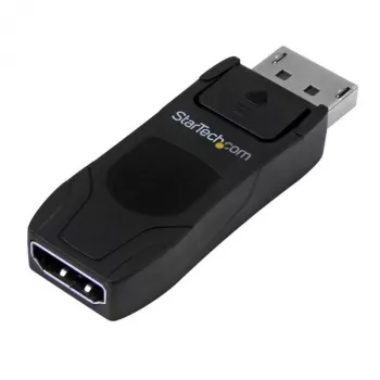 StarTech.com Προσαρμογέας DisplayPort σε HDMI - 4K 30Hz Συμπαγής μετατροπέας βίντεο DP 1.2 σε HDMI 1.4 - DP++ σε οθόνη/τηλεόραση HDMI - Παθητικός προσαρμογέας καλωδίου DP σε HDMI - Βύσμα DP με κλείδωμα
