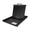 StarTech.com 8 Port Rackmount KVM Console w/ 6ft Cables - Integrated KVM Switch w/ 19 inch LCD Monitor - Fully Featured 1U LCD KVM Drawer- OSD KVM - Durable 50,000 MTBF - USB + VGA Support