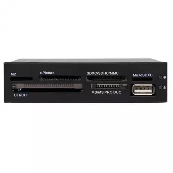 StarTech.com Εσωτερικός πολυαναγνώστης/εγγραφέας καρτών USB 2.0 – SD microSD CF