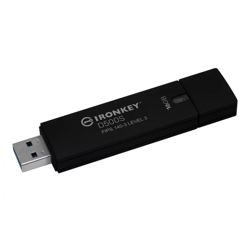 Kingston Technology IronKey 16GB D500S FIPS 140-3 Level 3 AES-256