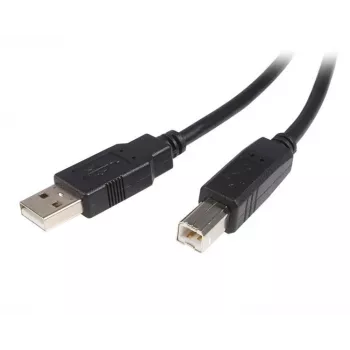 StarTech.com Καλώδιο USB 2.0 A σε B 3m - M/M, 3 m, USB A, USB B, USB 2.0, αρσενικό/αρσενικό, Μαύρο