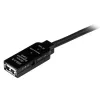 StarTech.com Ενεργό καλώδιο επέκτασης USB 2.0 20m - M/F, 20 m, USB A, USB A, USB 2.0, αρσενικό/θηλυκό, Μαύρο