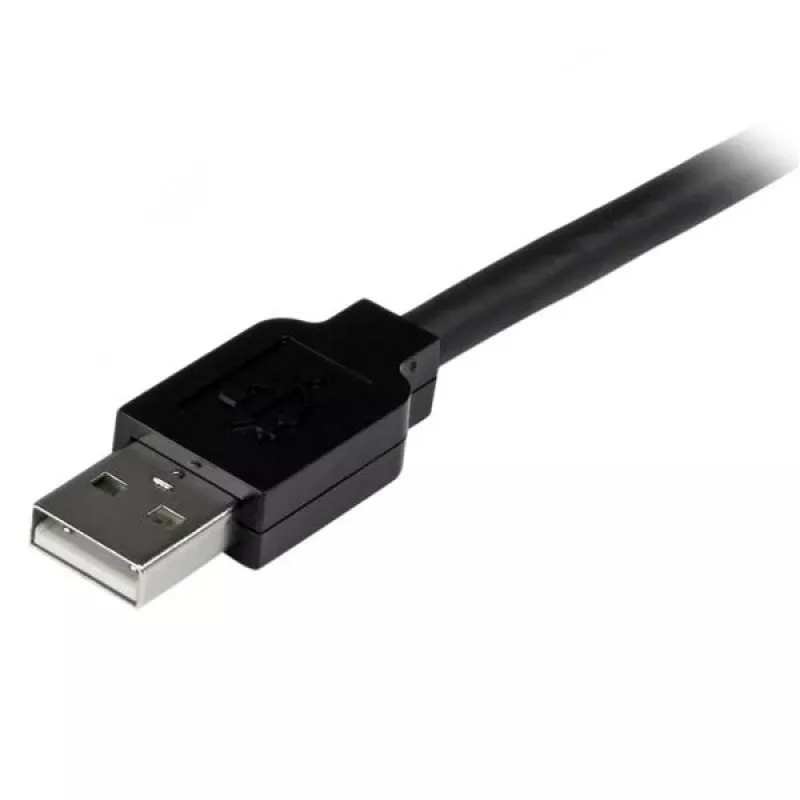 StarTech.com Ενεργό καλώδιο επέκτασης USB 2.0 20m - M/F, 20 m, USB A, USB A, USB 2.0, αρσενικό/θηλυκό, Μαύρο