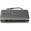 StarTech.com Προσαρμογέας πολλαπλών θυρών USB-C – USB-C σε 4K 60 Hz HDMI 2.0 – Hub USB 2 θυρών 10 Gbit/s – 100 W Power Delivery Pass-Through – GbE – SD/MicroSD – Mini dock USB Type-C – Καλώδιο 25 cm