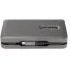 StarTech.com Προσαρμογέας πολλαπλών θυρών USB-C – USB-C σε 4K 60 Hz HDMI 2.0 – Hub USB 2 θυρών 10 Gbit/s – 100 W Power Delivery Pass-Through – GbE – SD/MicroSD – Mini dock USB Type-C – Καλώδιο 25 cm