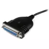 StarTech.com Καλώδιο προσαρμογέα εκτυπωτή USB σε DB25 Parallel 6 ft - M/F