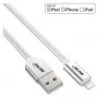 InLine Καλώδιο Lightning USB, για iPad, iPhone, iPod, ασημί/αλουμίνιο 2m MFi-πιστοποιημένο