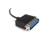StarTech.com ICUSB1284 καλώδιο προσαρμογέα USB σε παράλληλο εκτυπωτή, 1,8 m (6 ft), Centronics / IEEE 1284, USB 2.0, αρσενικό/αρσενικό