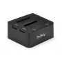 StarTech.com Dual-Bay USB 3.0 σε SATA σταθμός σύνδεσης σκληρών δίσκων, σταθμός σύνδεσης USB σκληρών δίσκων, εξωτερικός σταθμός σύνδεσης 2,5/3,5 ιντσών SATA I/II/III SSD/HDD, θήκη σκληρού δίσκου Hot-Swap, Top-Loading