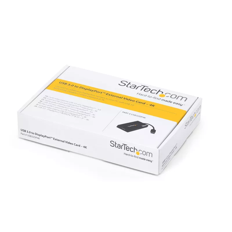 StarTech.com Προσαρμογέας USB 3.0 σε DisplayPort - πιστοποιημένος DisplayLink - 4K 30Hz