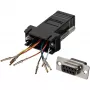 StarTech.com Προσαρμογέας DB9 σε RJ45 Modular - F/F, DB-9, RJ-45, μαύρο