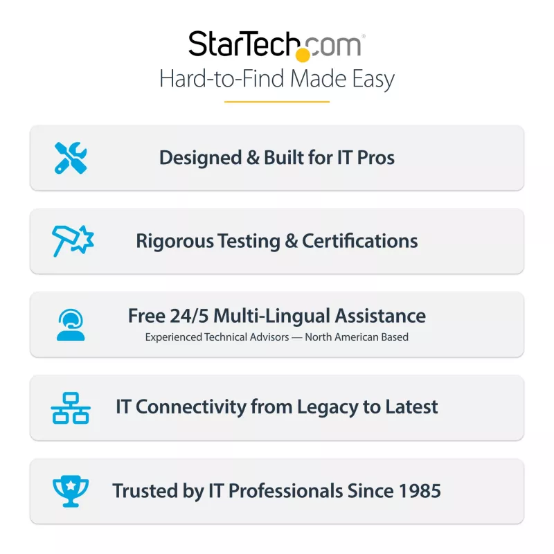 StarTech.com Καλώδιο USB σε 5,5 mm τροφοδοσίας – βύσμα Type N – 1 m, 1 m, USB A, βύσμα Type N