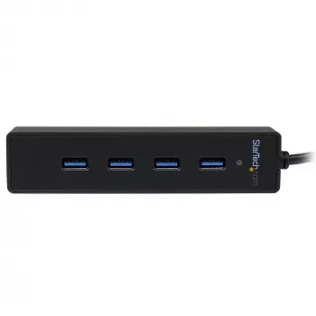 StarTech.com 4 θυρών φορητό hub SuperSpeed USB 3.0 με ενσωματωμένο καλώδιο