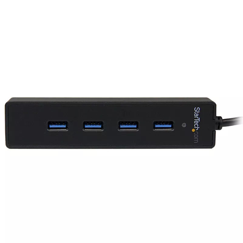 StarTech.com 4 θυρών φορητό hub SuperSpeed USB 3.0 με ενσωματωμένο καλώδιο