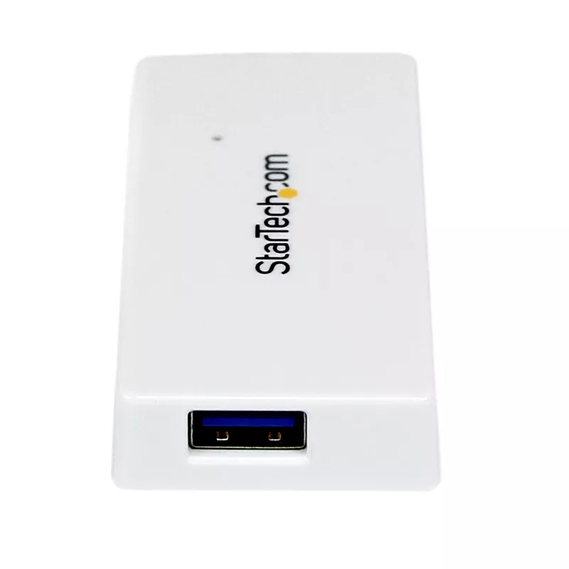 StarTech.com Φορητό 4 θυρών SuperSpeed Mini USB 3.0 hub – λευκό