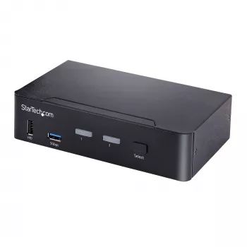 StarTech.com SV231DPUCA KVM Switch Μαύρο