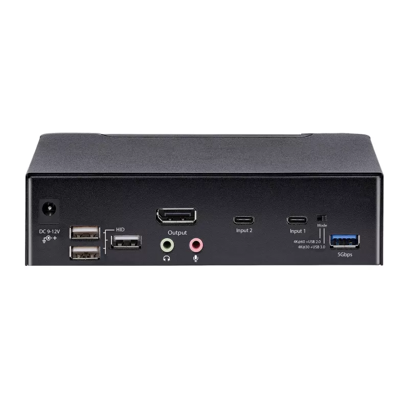 StarTech.com SV231DPUCA KVM Switch Μαύρο