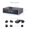 StarTech.com SV231DPUCA KVM Switch Μαύρο