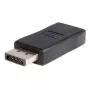 StarTech.com DP2HDMIADAP προσαρμογέας βίντεο DisplayPort σε HDMI, παθητικός, DP++ (αρσενικό) σε HDMI (θηλυκό), 1920x1200 / 1080p, διέλευση ήχου, μαύρο