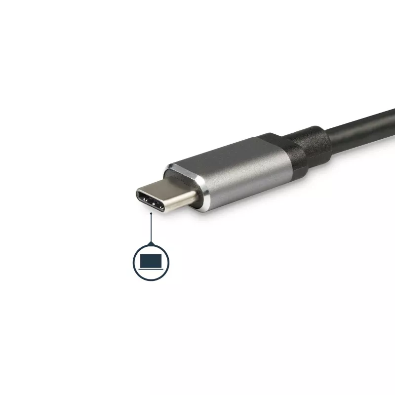 StarTech.com Προσαρμογέας πολλαπλών θυρών USB-C, φορητό dock USB-C σε 4K HDMI, 2-πλό hub USB 3.0, SD/SDHC, GbE, 60W PD Pass-Through – USB Type-C/Thunderbolt 3 – ΑΝΤΙΚΑΘΙΣΤΑΤΑΙ ΑΠΟ DKT30CHSDPD1
